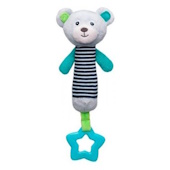 Canpol babies plišana igračka sa glodalicom Bears grey 68/055